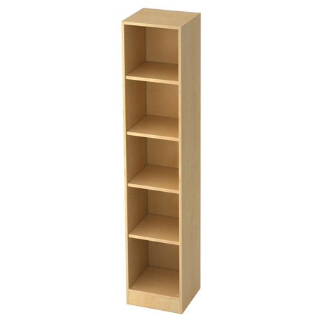 Open kast SIGNA B 6040 in licht esdoornhout-look met vier planken van hjh OFFICE PRO