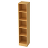 Open kast SIGNA B 6040 van licht beukenhout met vier planken van hjh OFFICE PRO