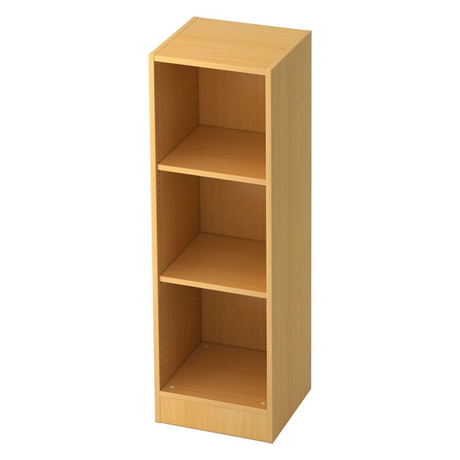 Open kast SIGNA B 6050 in beukenlook met drie planken van hjh OFFICE PRO