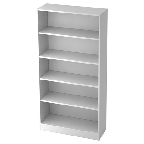 Witte kast SIGNA B 6400 met vijf open vakken van hjh OFFICE PRO