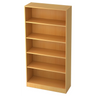 Open kast SIGNA B 6400 in licht beukenlook met vijf planken van hjh OFFICE PRO