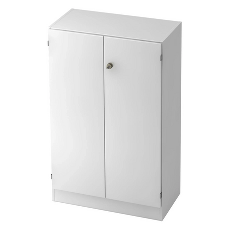 Witte archiefkast SIGNA K 6550 SG met twee deuren en een slot van hjh OFFICE PRO