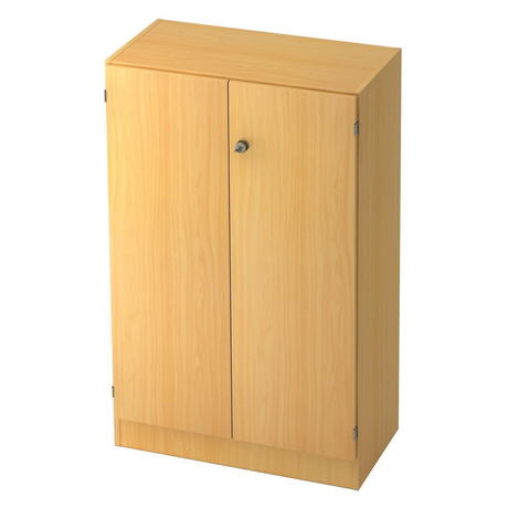 Archiefkast SIGNA K 6550 SG in beukenlook met twee deuren en een slot van hjh OFFICE PRO