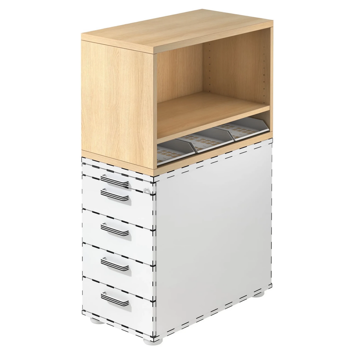SIGNA SCA1 | Aanbouwplank voor SIGNA SC - Standcontainer 