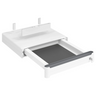 Witte onderbouwlade UCBS met grijze bodeminleg en soft-stop-functie van hjh OFFICE PRO