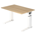 UNDA 12 W | 120x80 | Bureau hoogte verstelbaar 