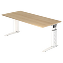 UNDA 19 W | 180x80 | Bureau hoogte verstelbaar 