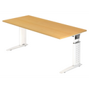 UNDA 19 W | 180x80 | Bureau hoogte verstelbaar 