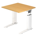 UNDA 8 W | 80x80 | Bureau hoogte verstelbaar 