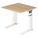UNDA 8 W | 80x80 | Bureau hoogte verstelbaar 