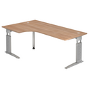 UNDA 82 S | 200x120 | Schreibtisch höhenverstellbar - buerostuhl24