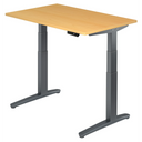 XBHM 12 GG | 120x80 | Bureau elektrisch in hoogte verstelbaar 