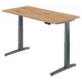 XBHM 16 GG | 160x80 | Schreibtisch elektrisch höhenverstellbar - buerostuhl24