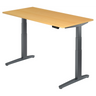 XBHM 16 GG | 160x80 | Schreibtisch elektrisch höhenverstellbar - buerostuhl24