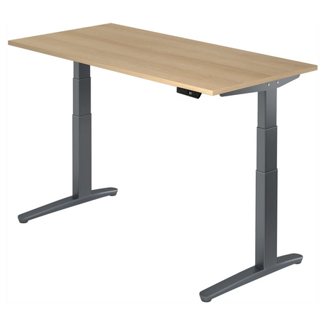 XBHM 16 GG | 160x80 | Schreibtisch elektrisch höhenverstellbar - buerostuhl24