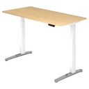 XBHM 16 WC | 160x80 | Bureau elektrisch in hoogte verstelbaar 