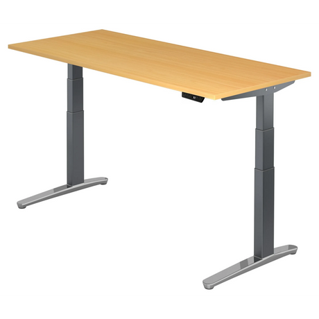 XBHM 19 GC | 180x80 | Schreibtisch elektrisch höhenverstellbar - buerostuhl24