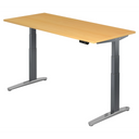 XBHM 19 GC | 180x80 | Bureau elektrisch in hoogte verstelbaar. 