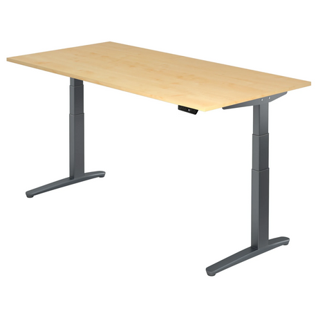 XBHM 2E GG | 200x100 | Schreibtisch elektrisch höhenverstellbar - buerostuhl24